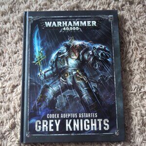 Warhammer 40,000 Codex Adeptus Astartes Grey Knights Hardback Book. NEW SEALED